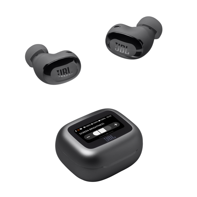 JBL Live Buds 3 - Black - True wireless Noise Cancelling bud-type earbuds - Detailshot 7 image number null